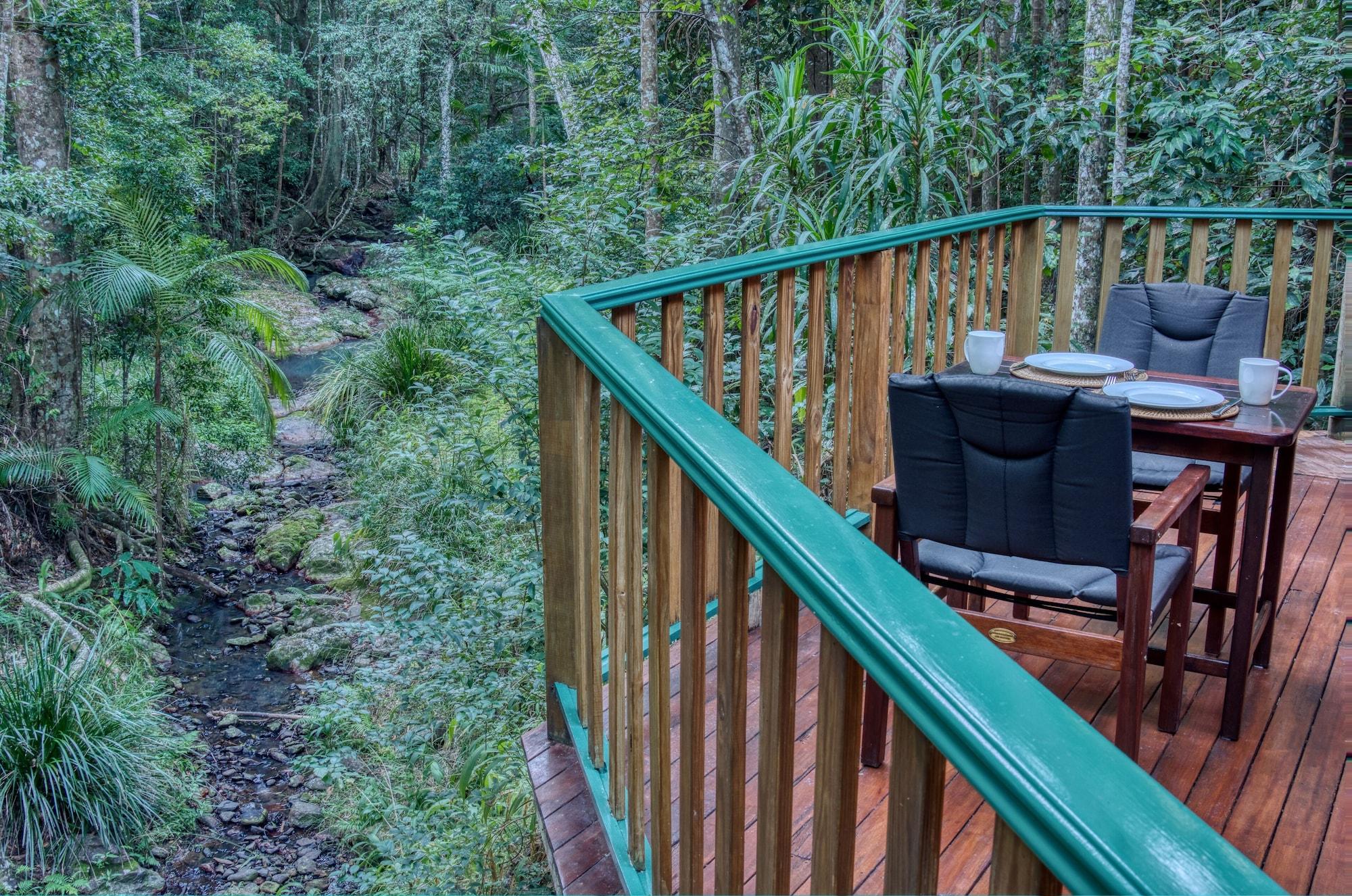 Narrows Escape Rainforest Retreat Montville Buitenkant foto