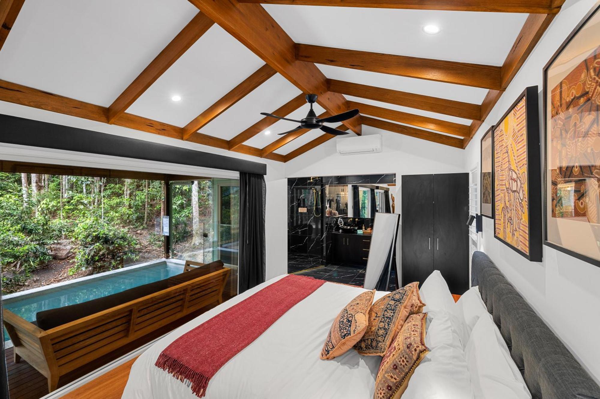 Narrows Escape Rainforest Retreat Montville Buitenkant foto